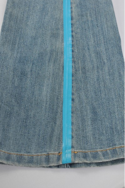 SEML002訂製牛仔布無縫熱帖款式    設計無縫熱帖款式 黏合無縫 無車縫拼接骨位 熱壓無縫  自製無縫熱帖款式   無縫熱帖生產商 45度照